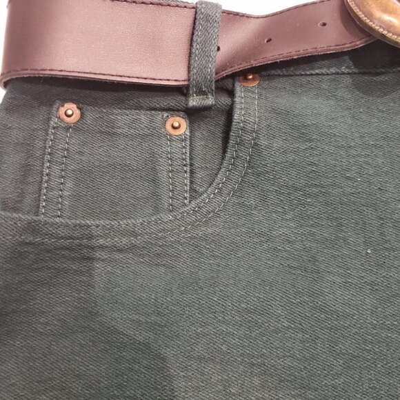 VINTAGETOPAZ Originals Ladies Women's Denim Spandex Leggings Pants Size 13 w/Be… - Picture 5 of 11